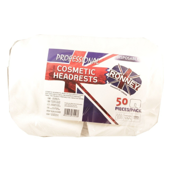 RONNEY - Zagłówki kosmetyczne COSMETIC HEADRESTS 50 szt. jest-ponad0szt,zmieniam-na0:2021-04-05